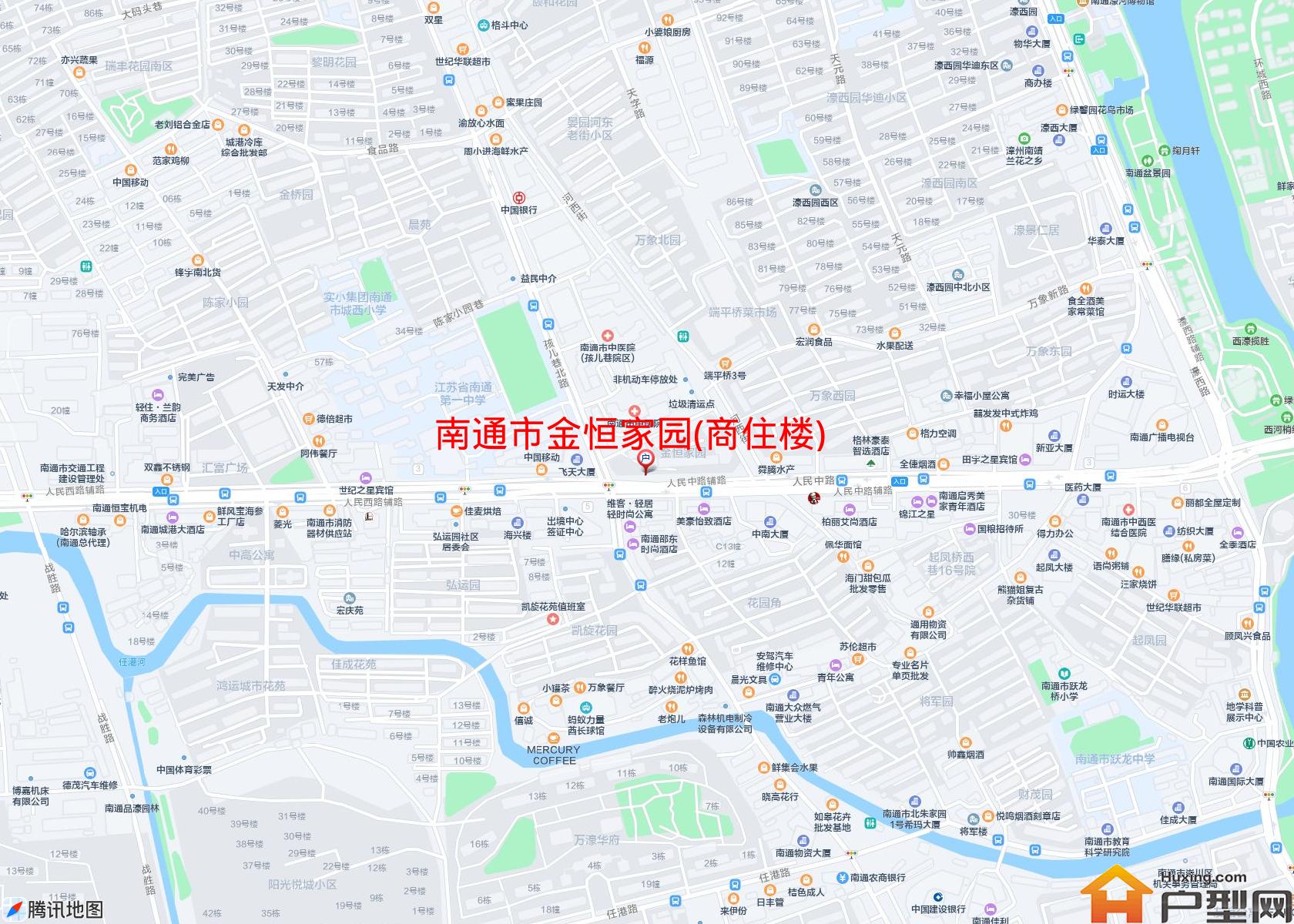 金恒家园(商住楼)小区 - 户型网