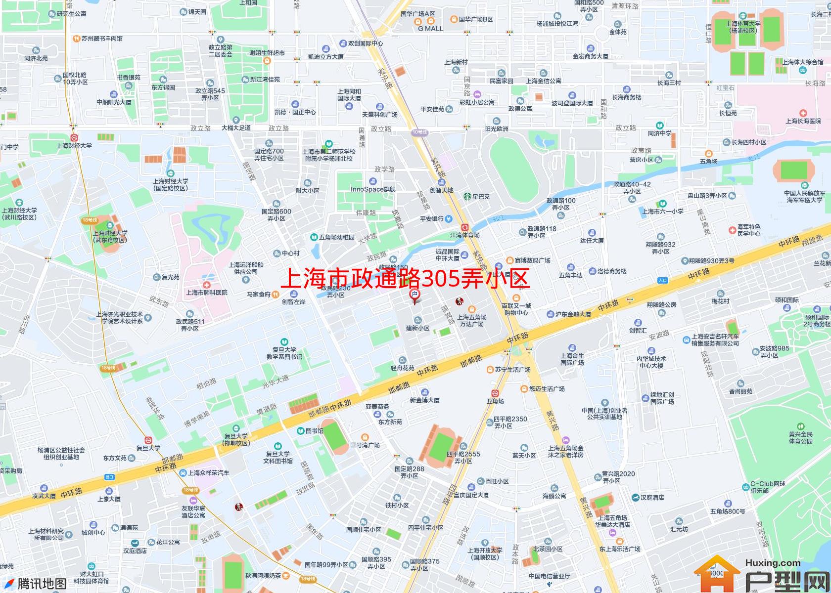 政通路305弄小区小区 - 户型网