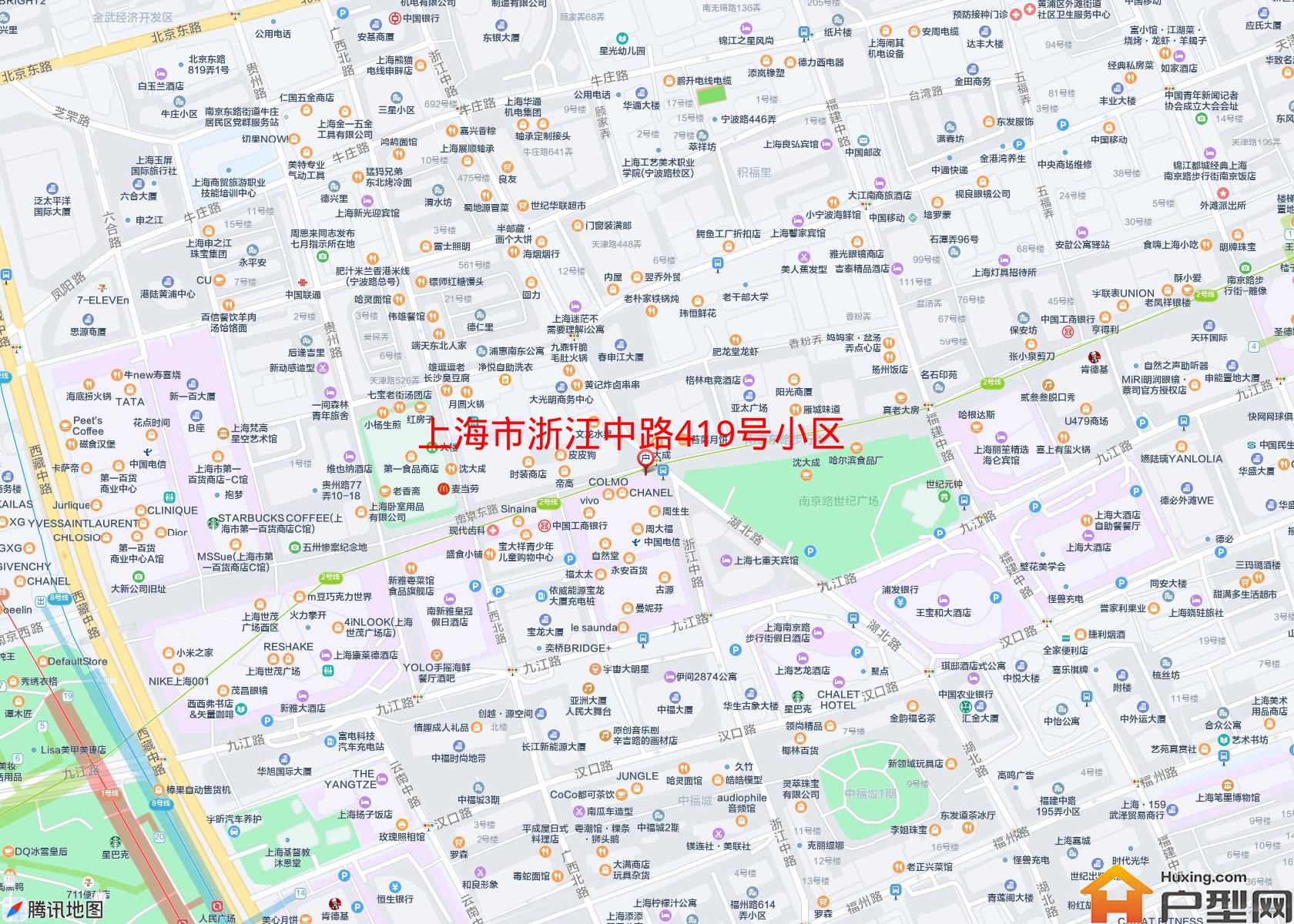 浙江中路419号小区小区 - 户型网