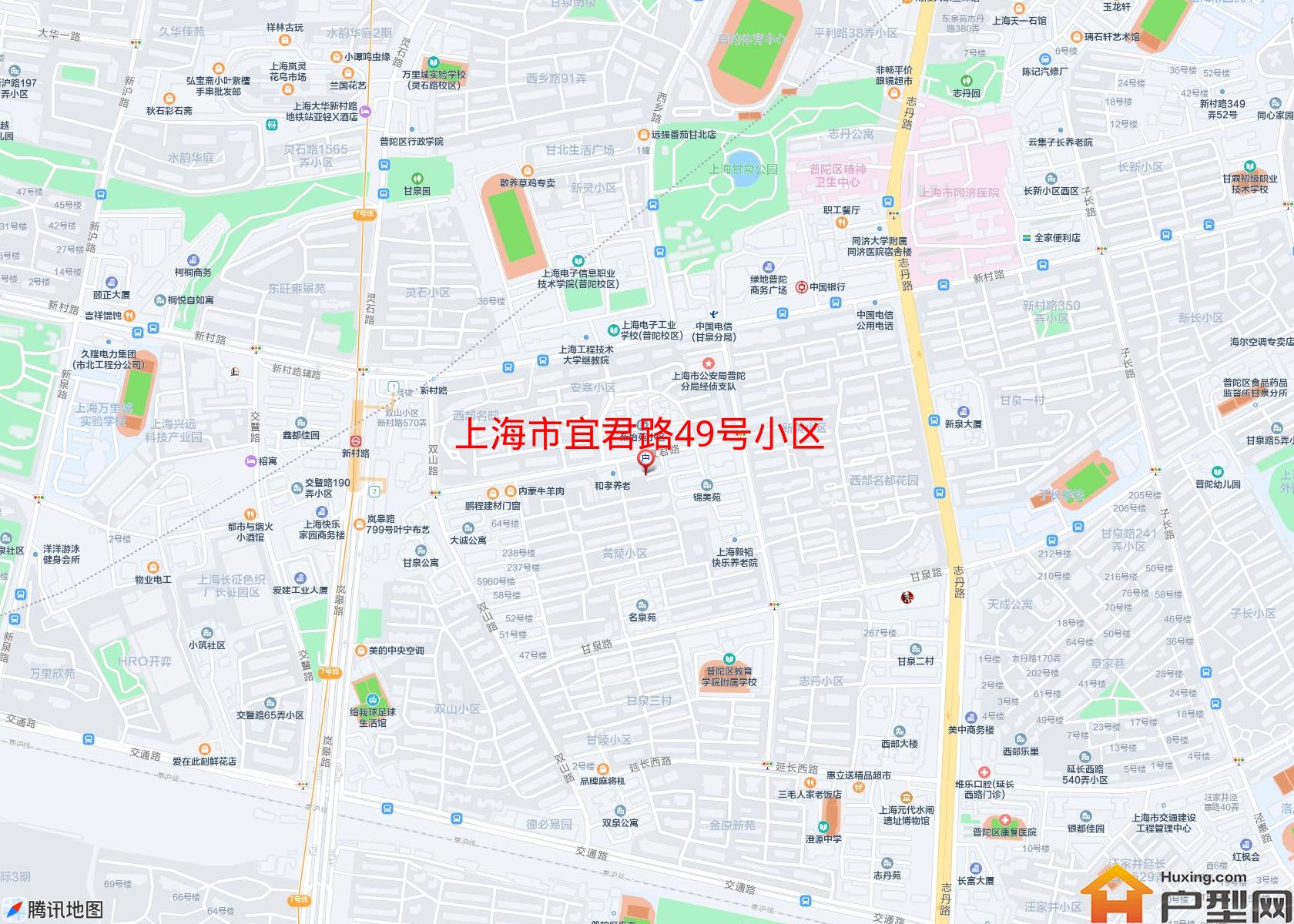宜君路49号小区小区 - 户型网