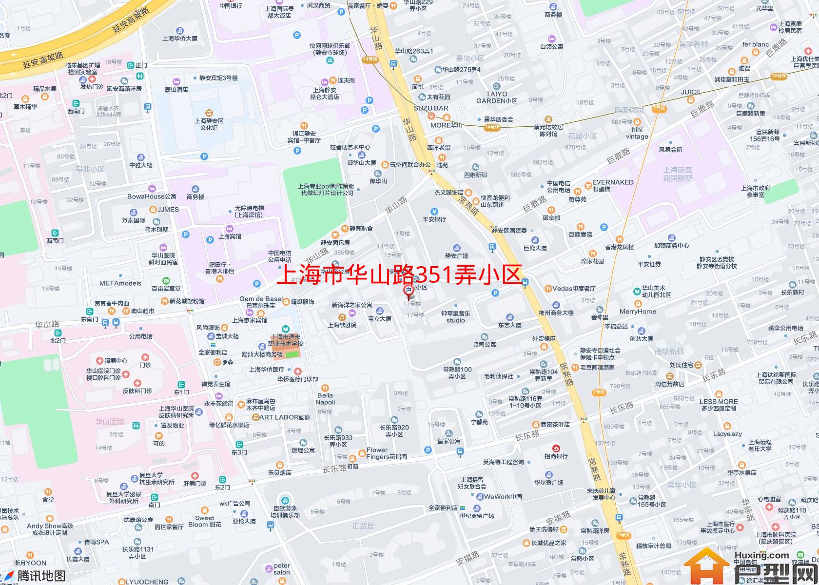 华山路351弄小区小区 - 户型网