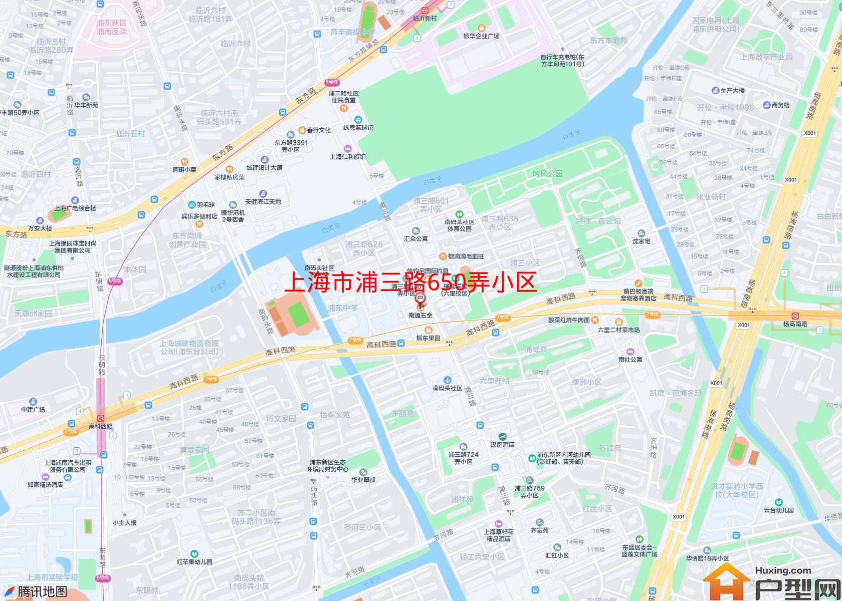 浦三路650弄小区小区 - 户型网