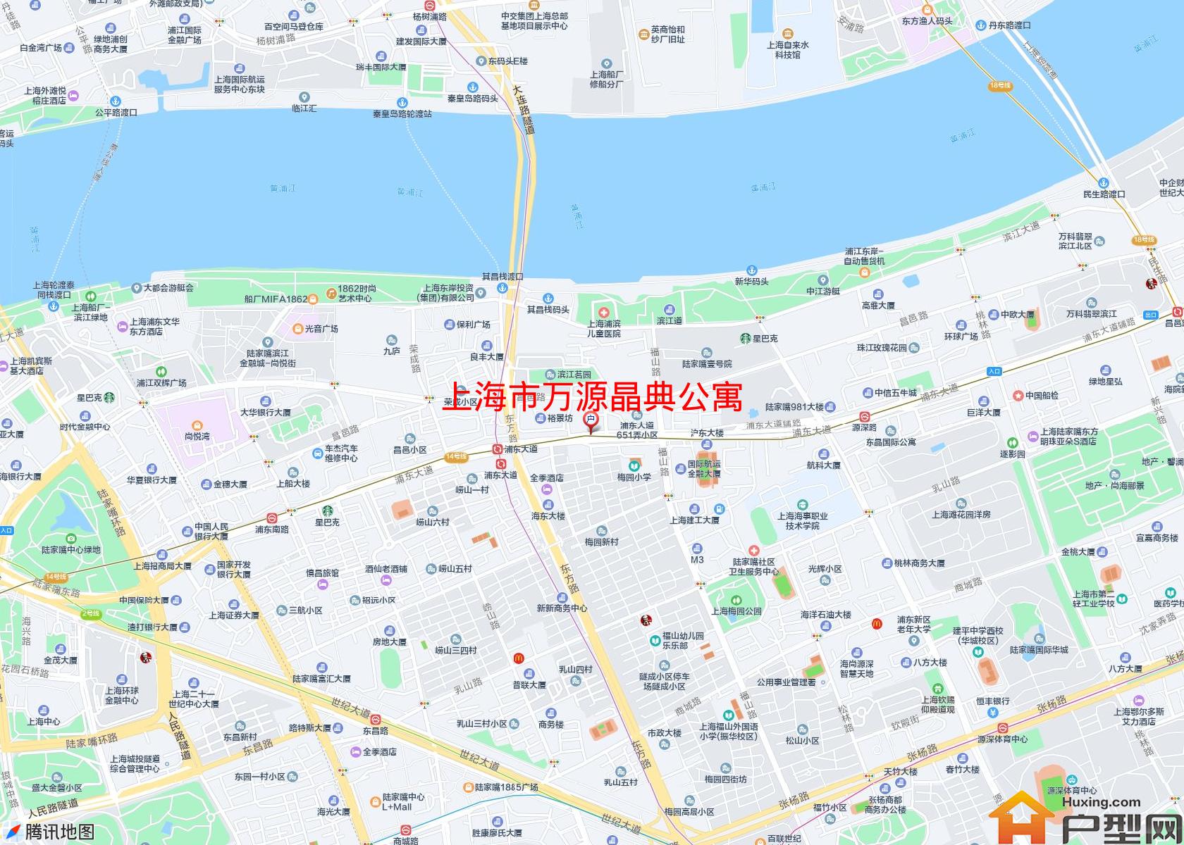 万源晶典公寓小区 - 户型网
