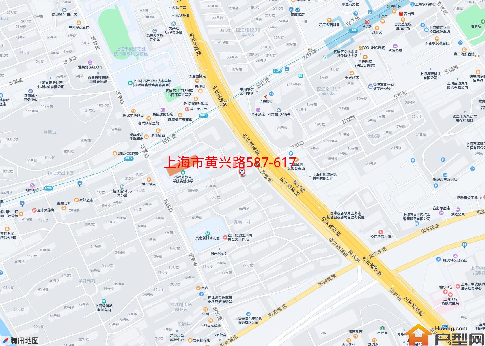 黄兴路587-617号小区小区 - 户型网