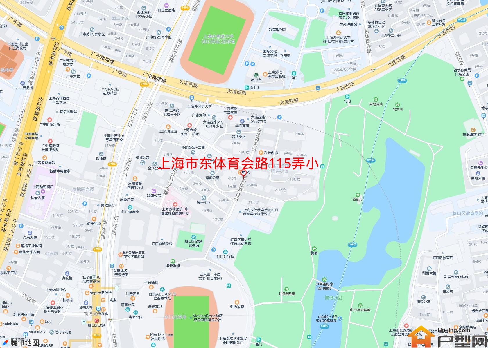 东体育会路115弄小区小区 - 户型网