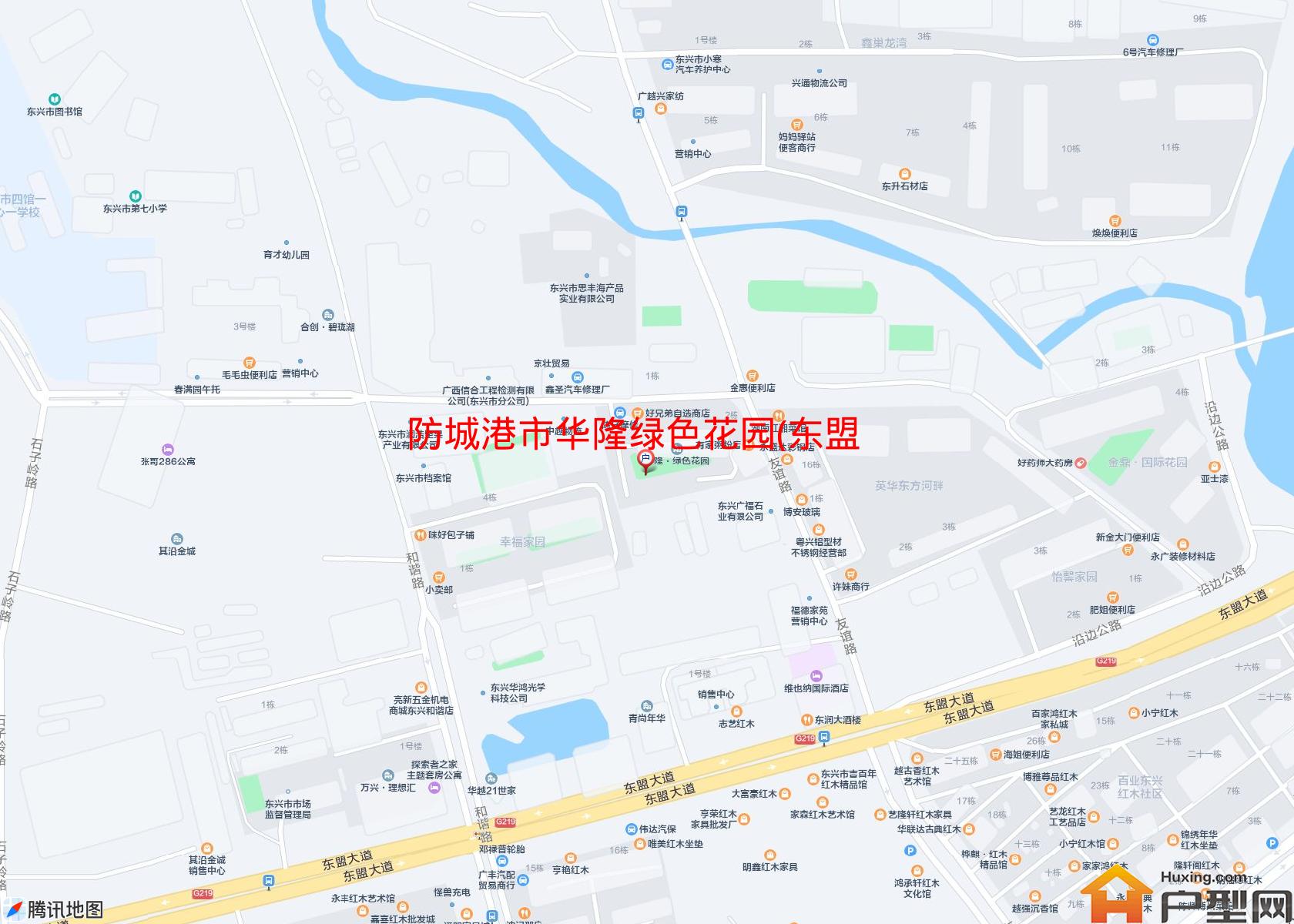 华隆绿色花园(东盟大道)小区 - 户型网