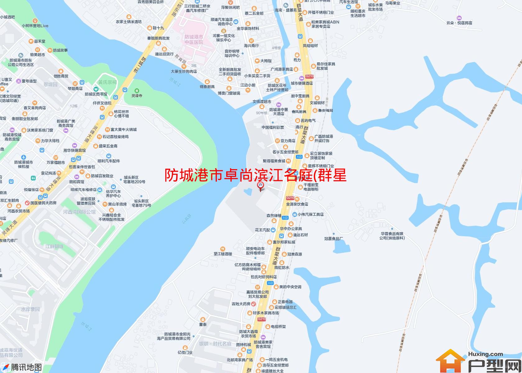卓尚滨江名庭(群星大道188号)小区 - 户型网