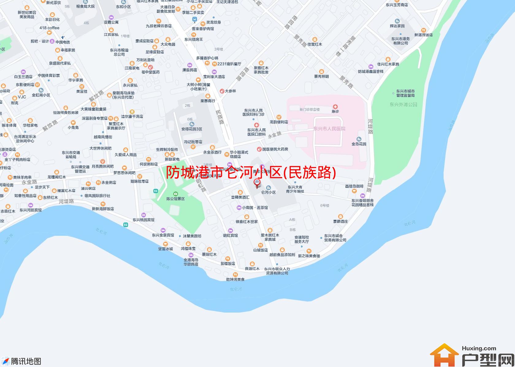 仑河小区(民族路)小区 - 户型网