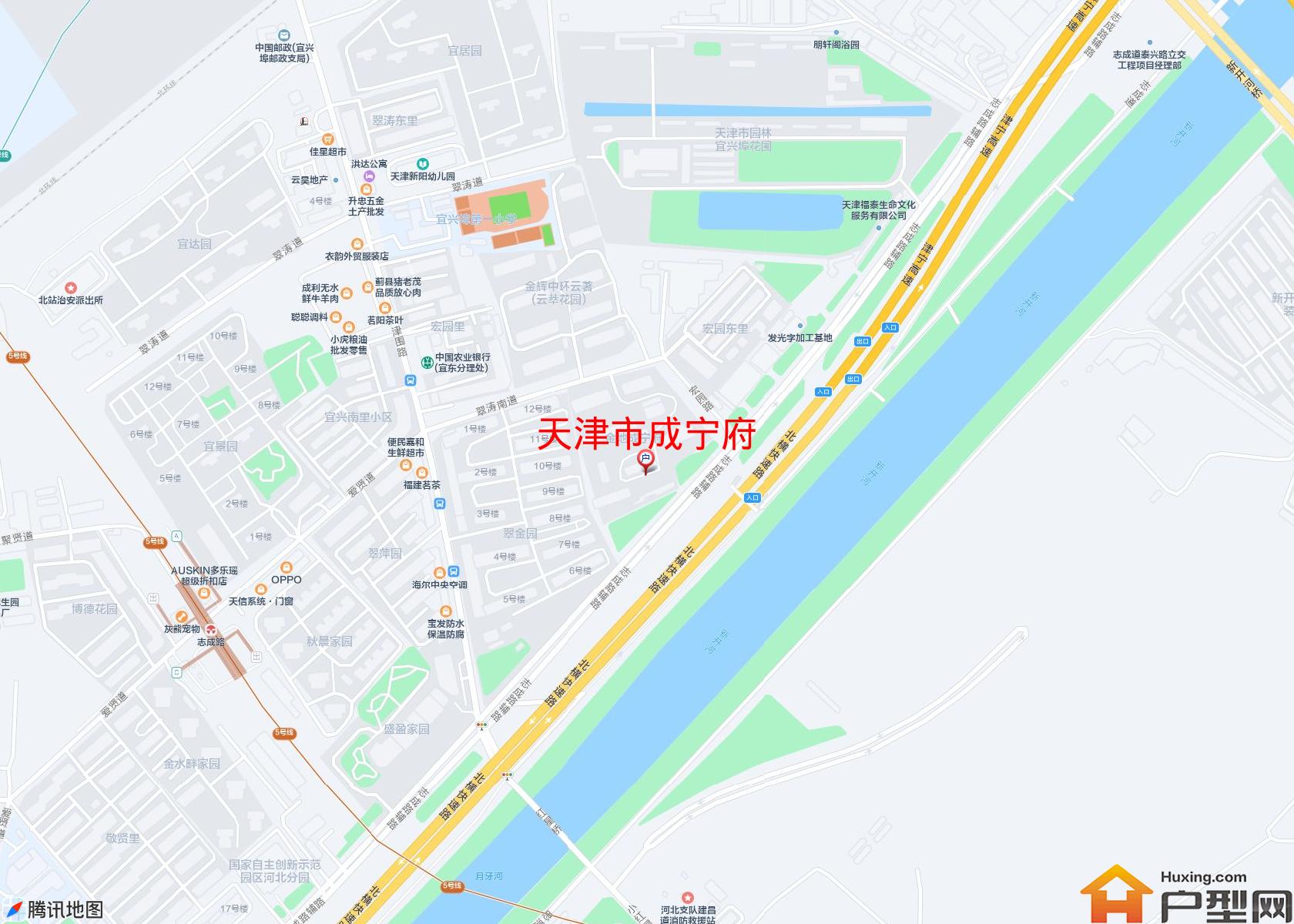 成宁府小区 - 户型网