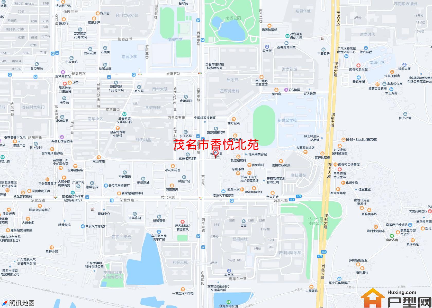 香悦北苑小区 - 户型网