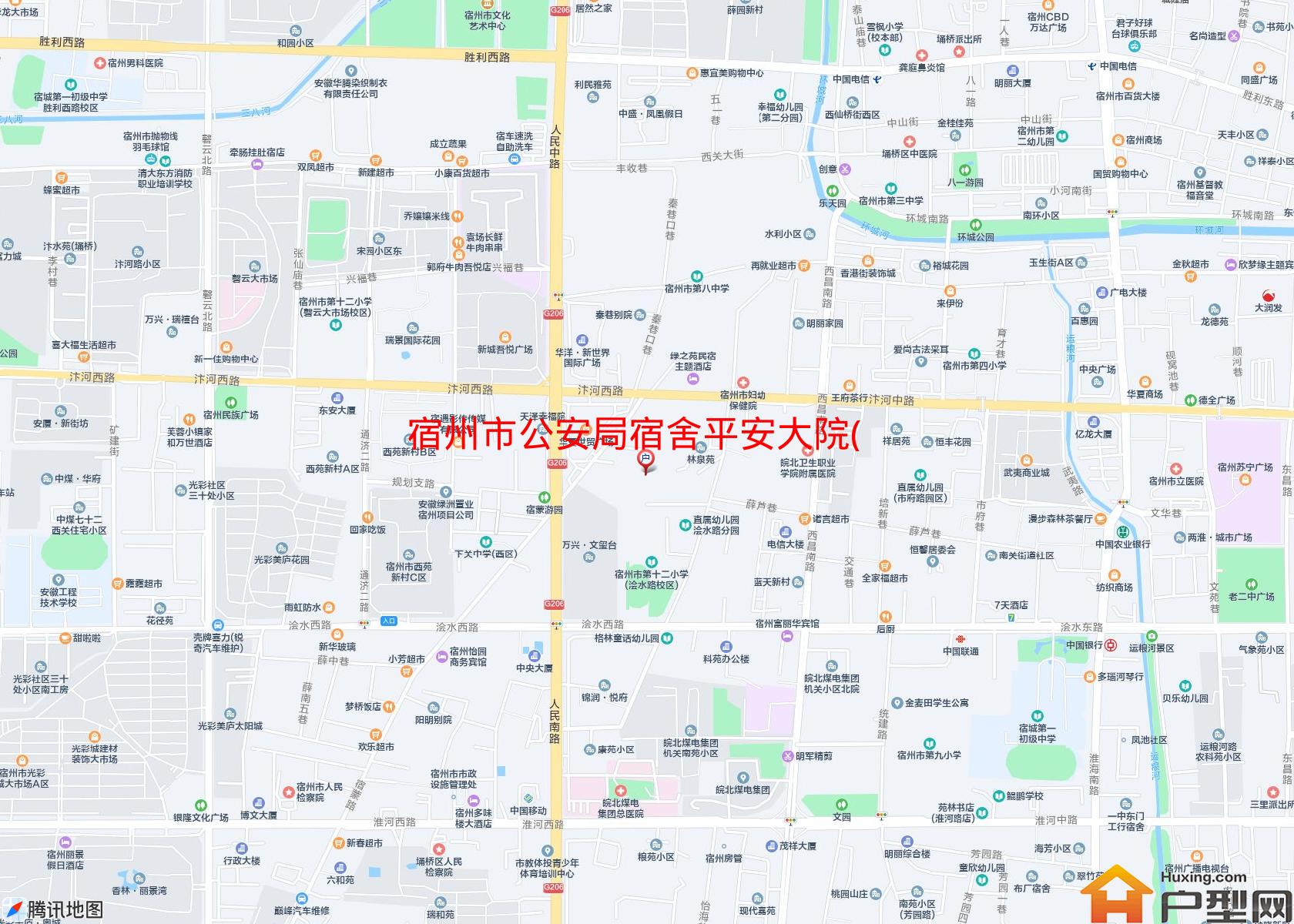 公安局宿舍平安大院(宿蒙路)小区 - 户型网