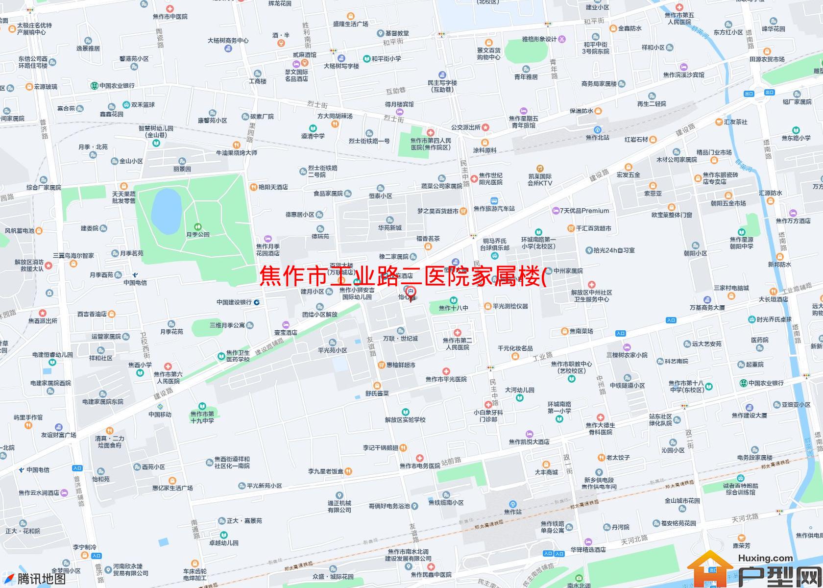 工业路二医院家属楼(建设中路)小区 - 户型网