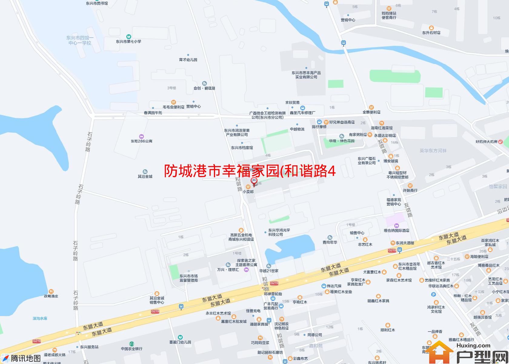 幸福家园(和谐路458号)小区 - 户型网