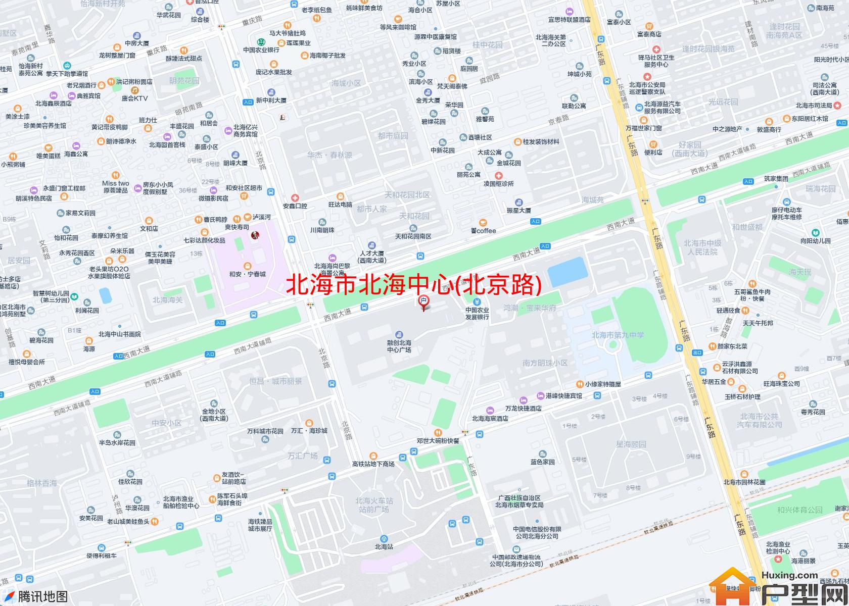 北海中心(北京路)小区 - 户型网