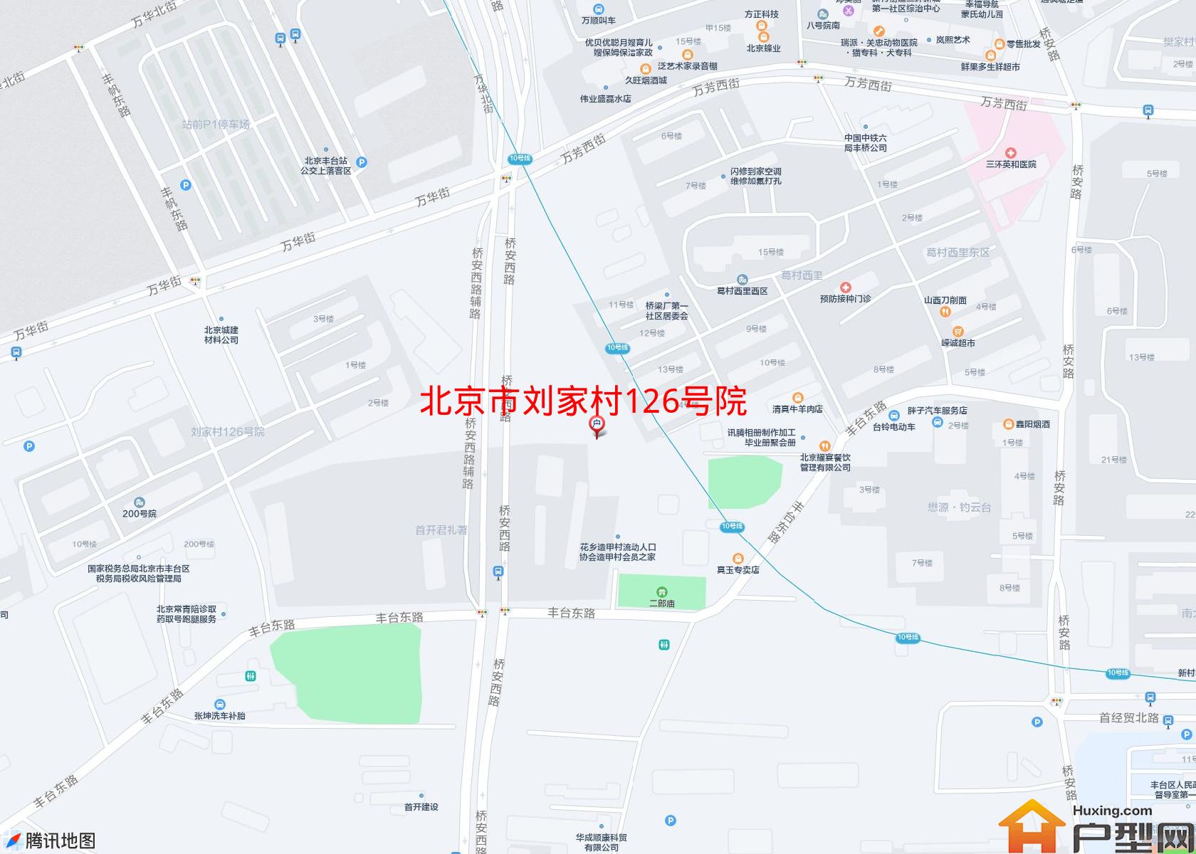 刘家村126号院小区 - 户型网