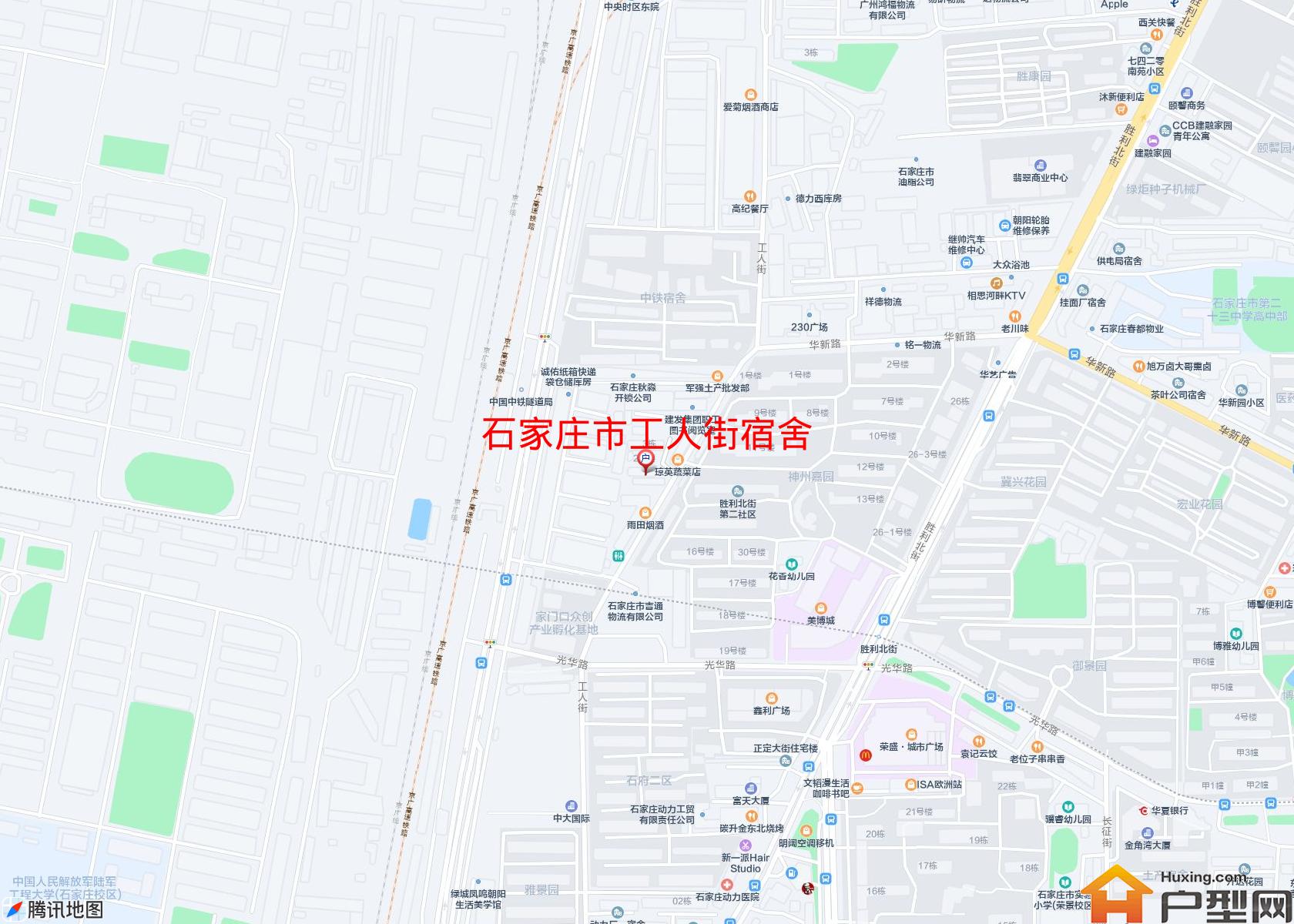 工人街宿舍小区 - 户型网