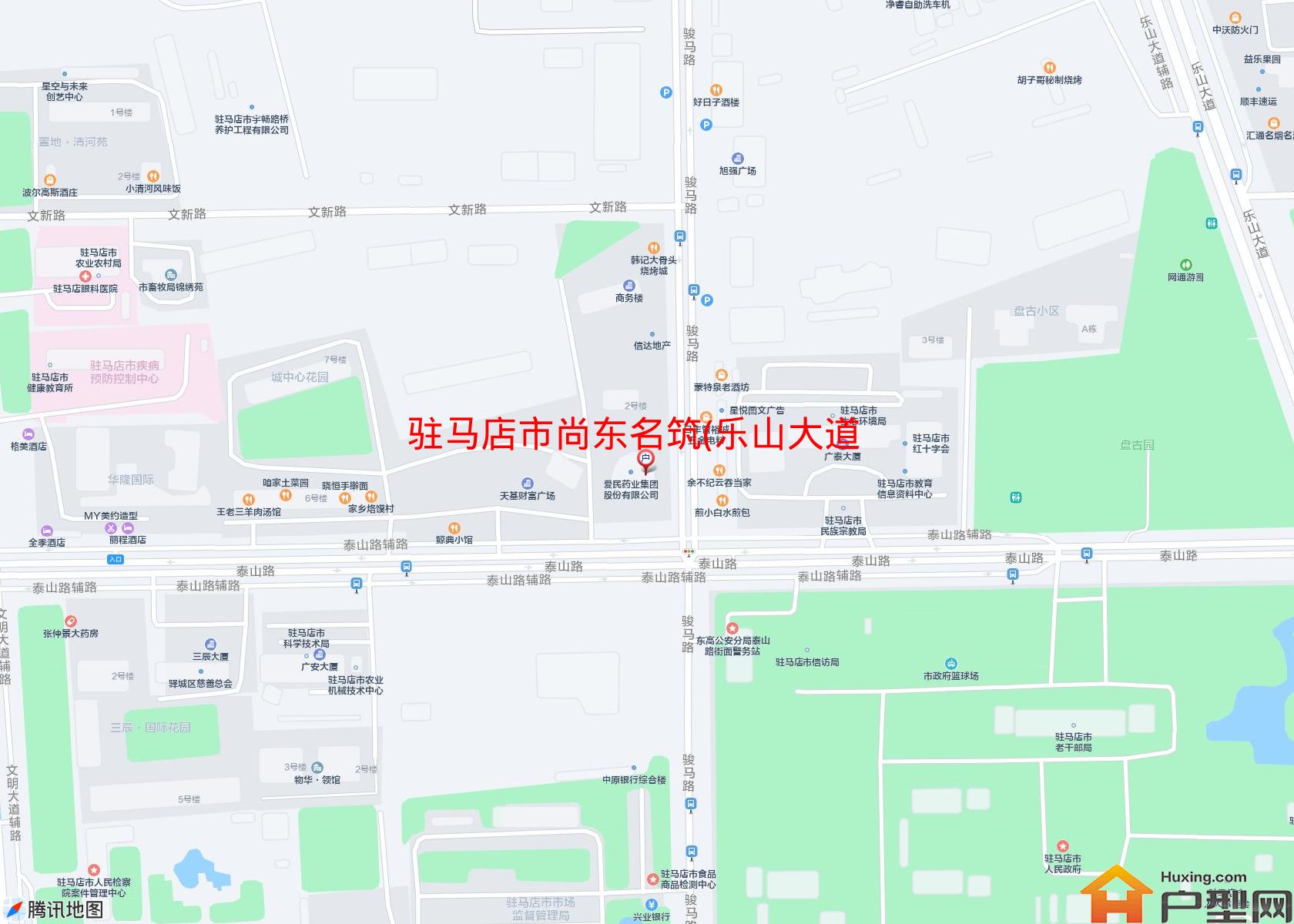 尚东名筑(乐山大道)小区 - 户型网