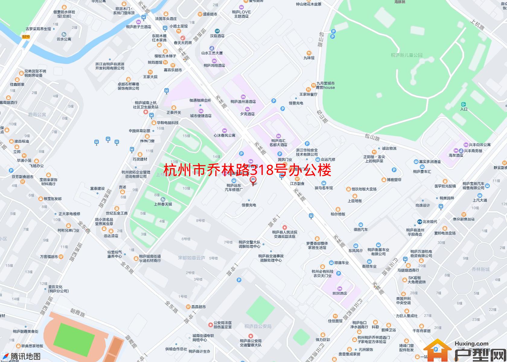 乔林路318号办公楼小区 - 户型网