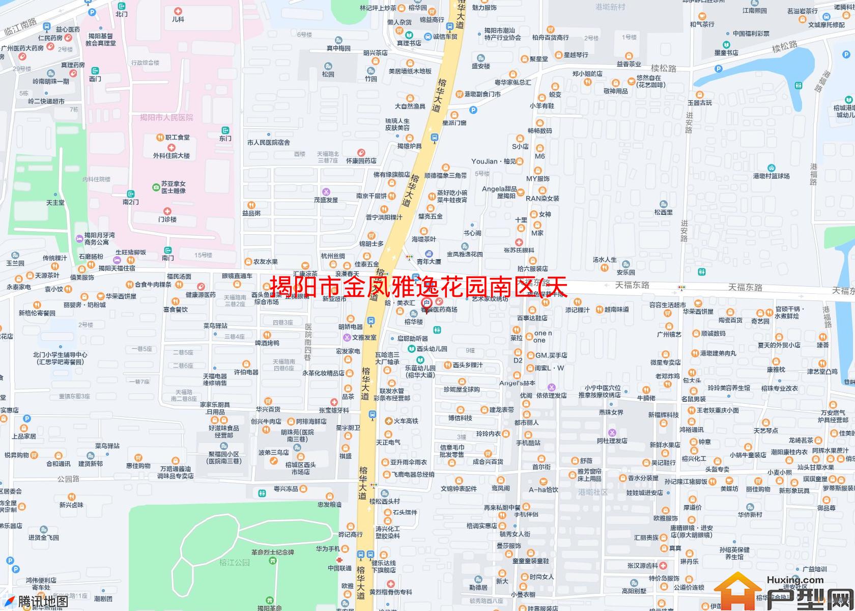 金凤雅逸花园南区(天福东路)小区 - 户型网