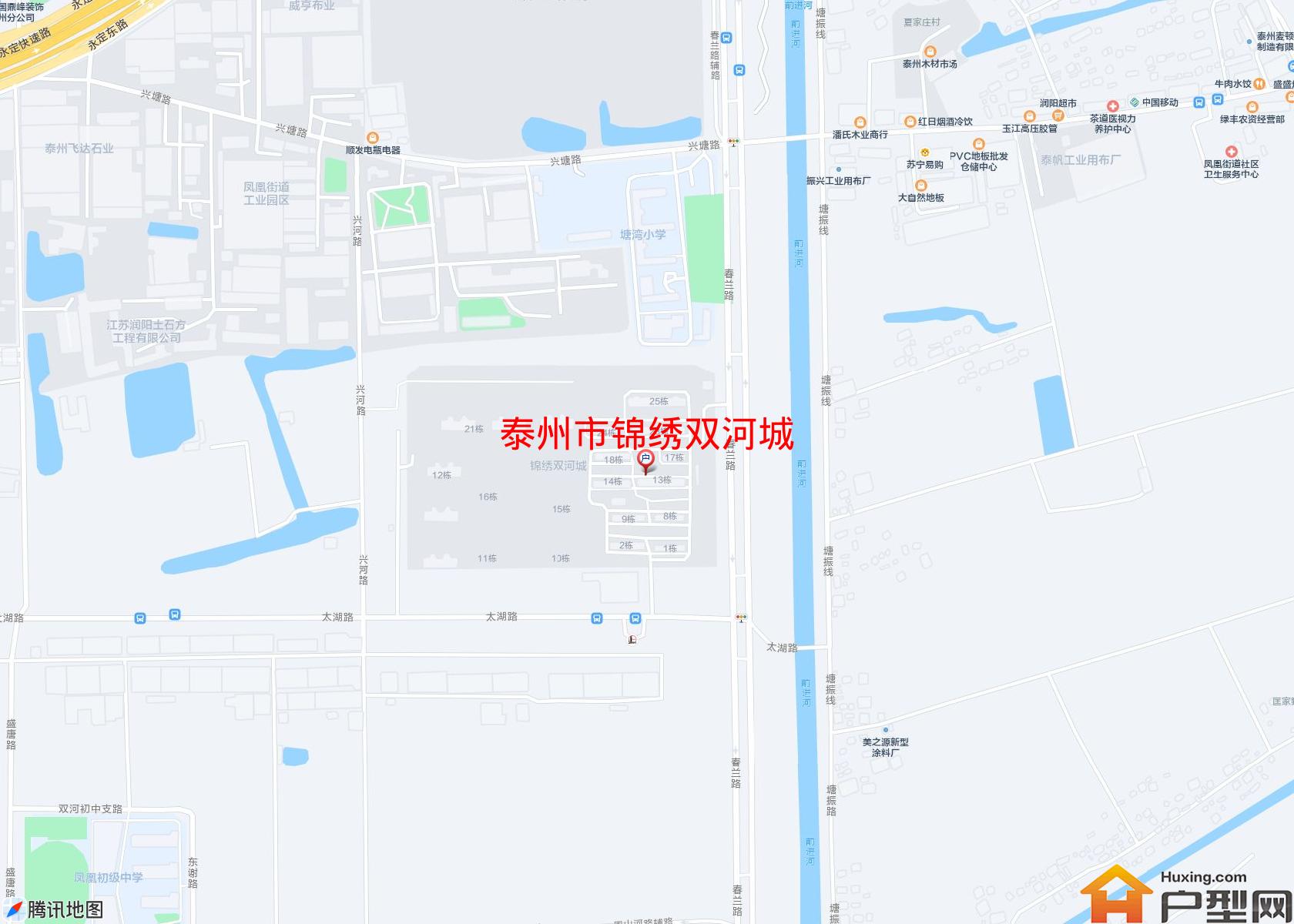 锦绣双河城小区 - 户型网