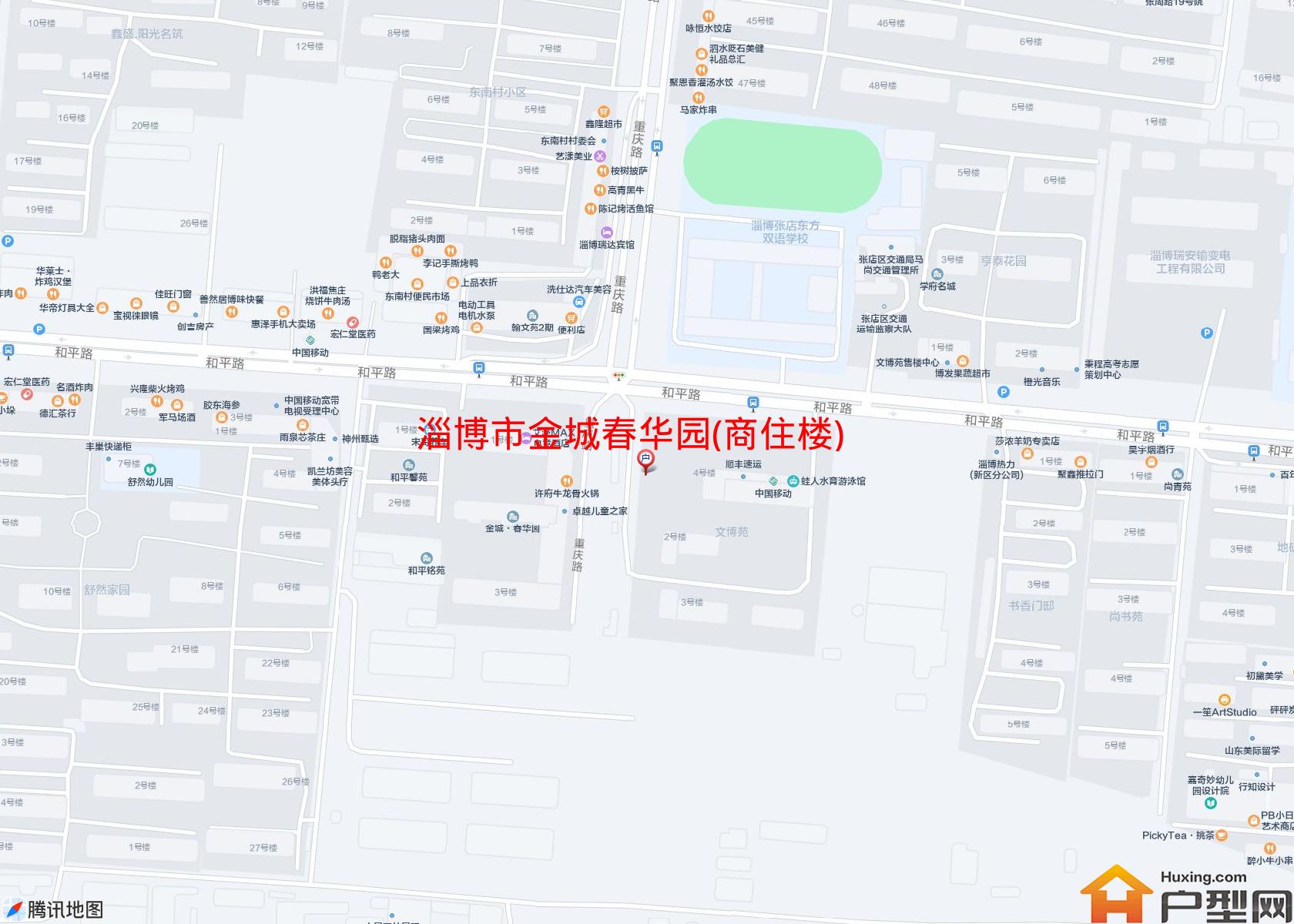 金城春华园(商住楼)小区 - 户型网