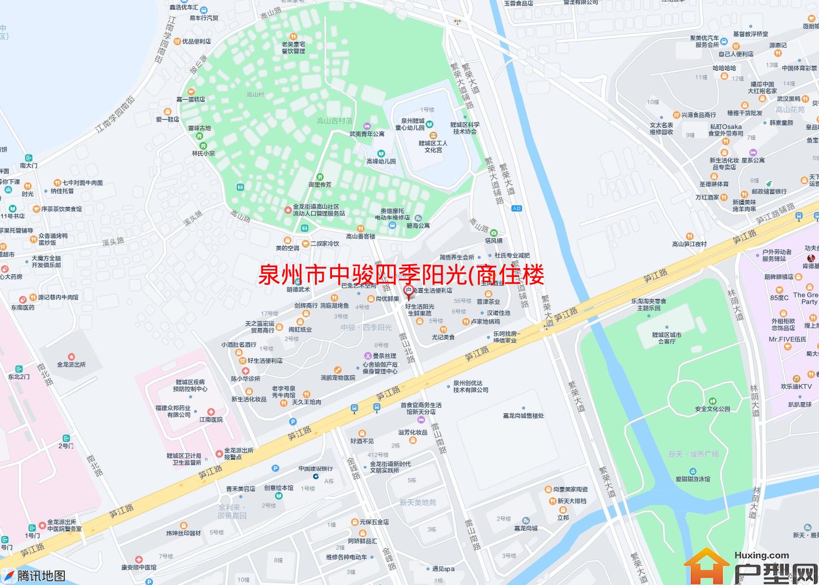 中骏四季阳光(商住楼)小区 - 户型网