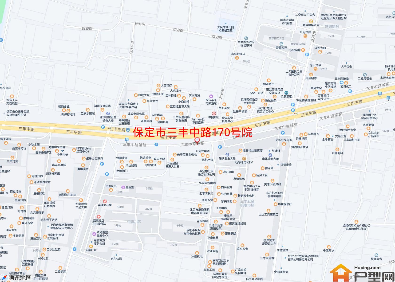 三丰中路170号院小区 - 户型网