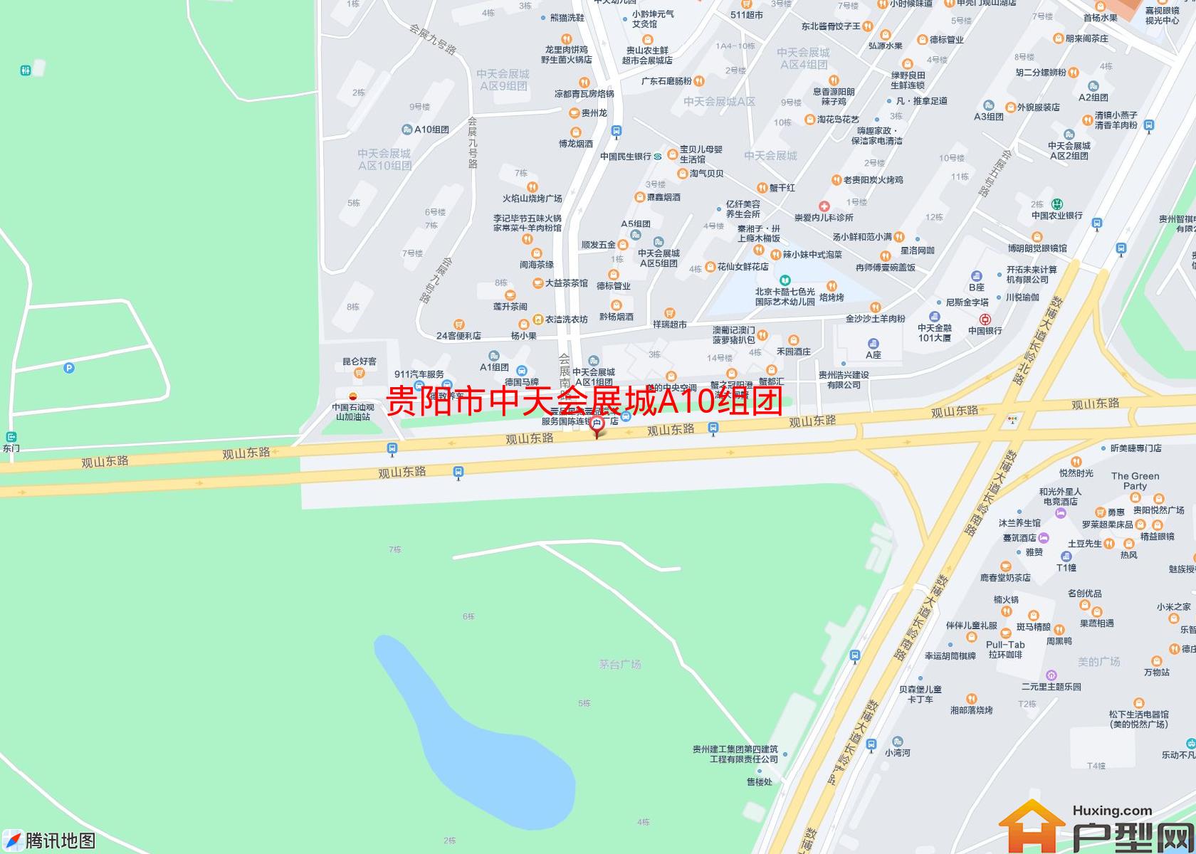 中天会展城A10组团小区 - 户型网