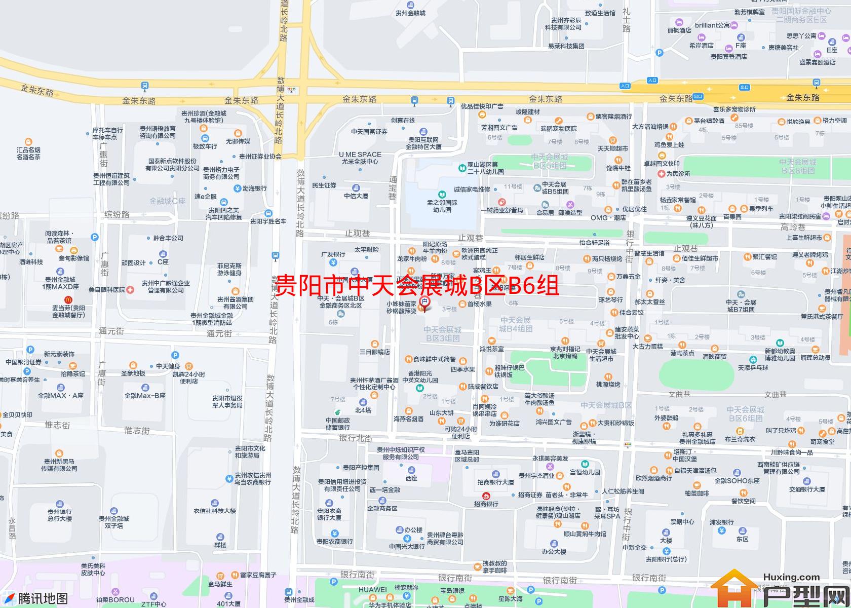 中天会展城B区B6组团小区 - 户型网