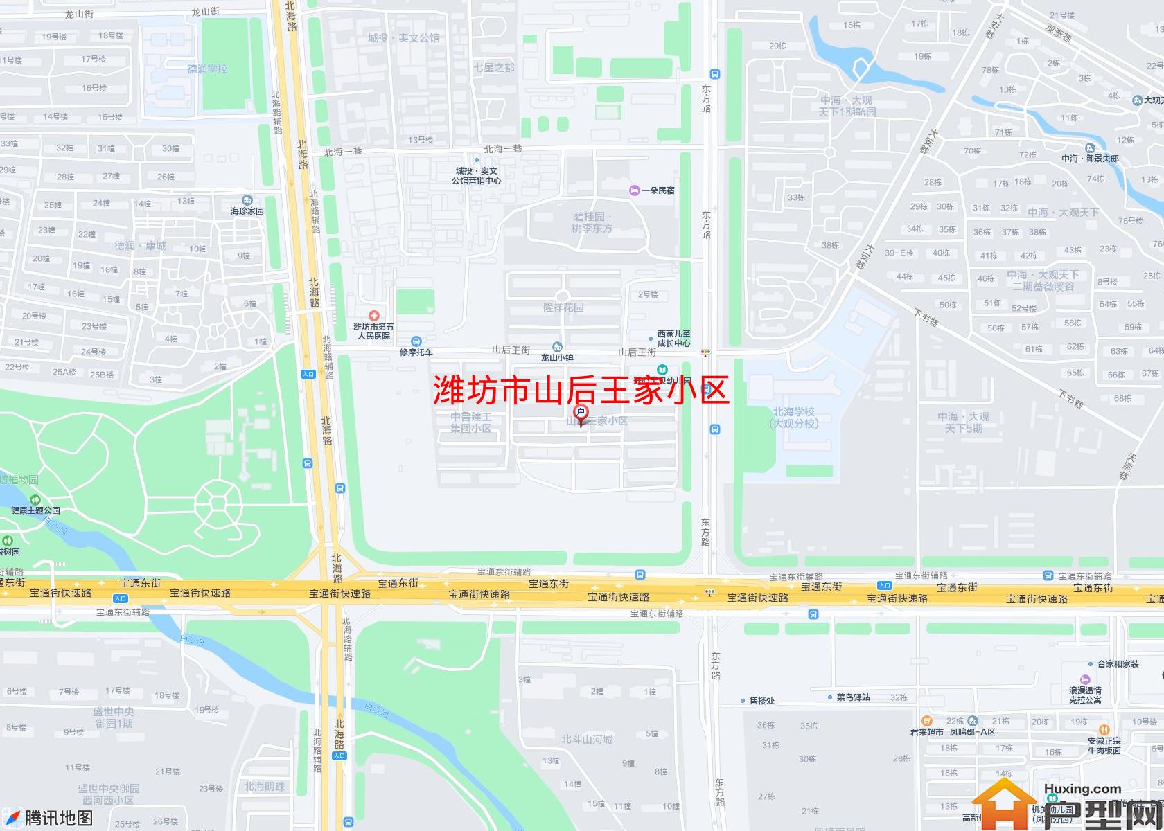 山后王家小区小区 - 户型网