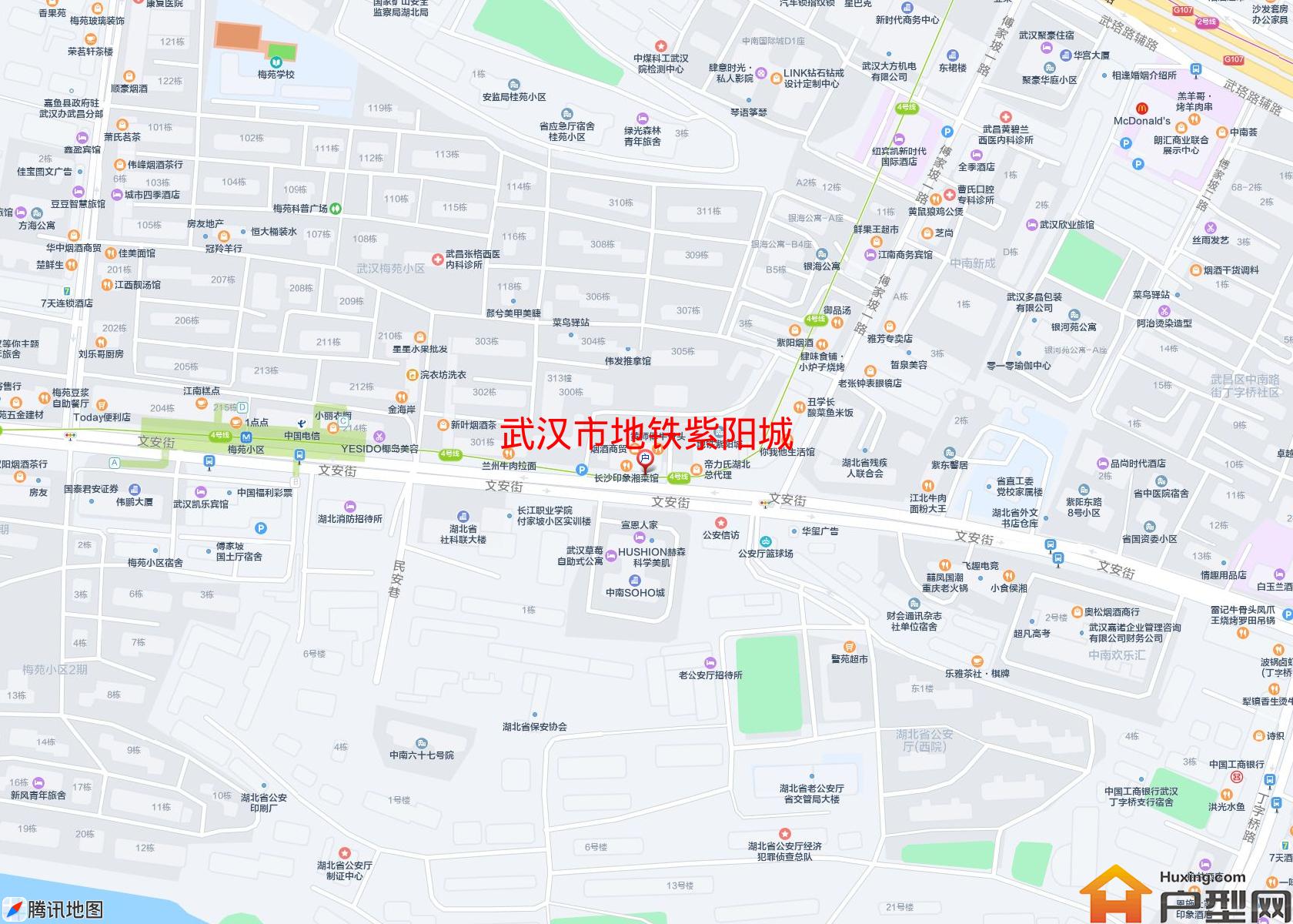 地铁紫阳城小区 - 户型网