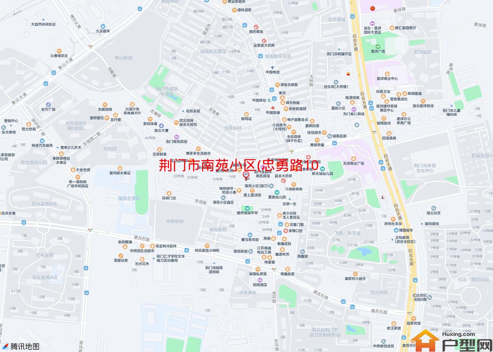 南苑小区(忠勇路10号)小区 - 户型网
