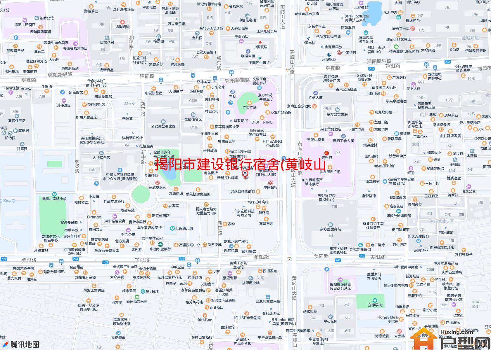 建设银行宿舍(黄岐山大道)小区 - 户型网