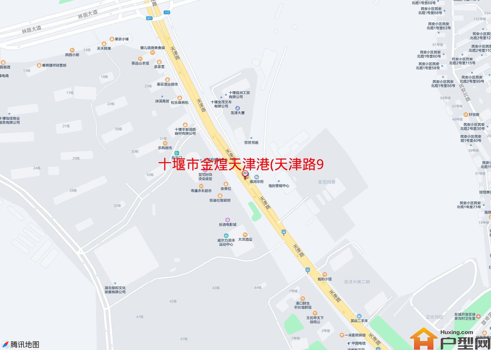 金煌天津港(天津路98号)小区 - 户型网
