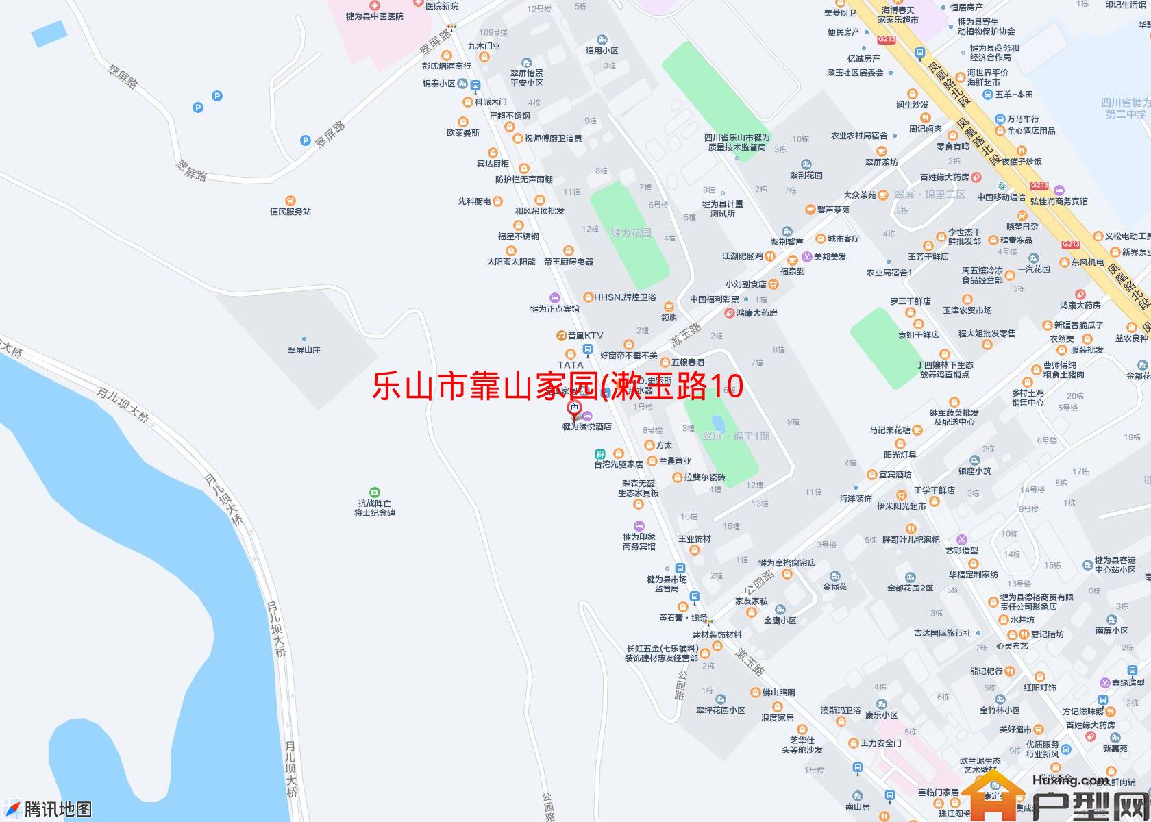 靠山家园(漱玉路102号)小区 - 户型网