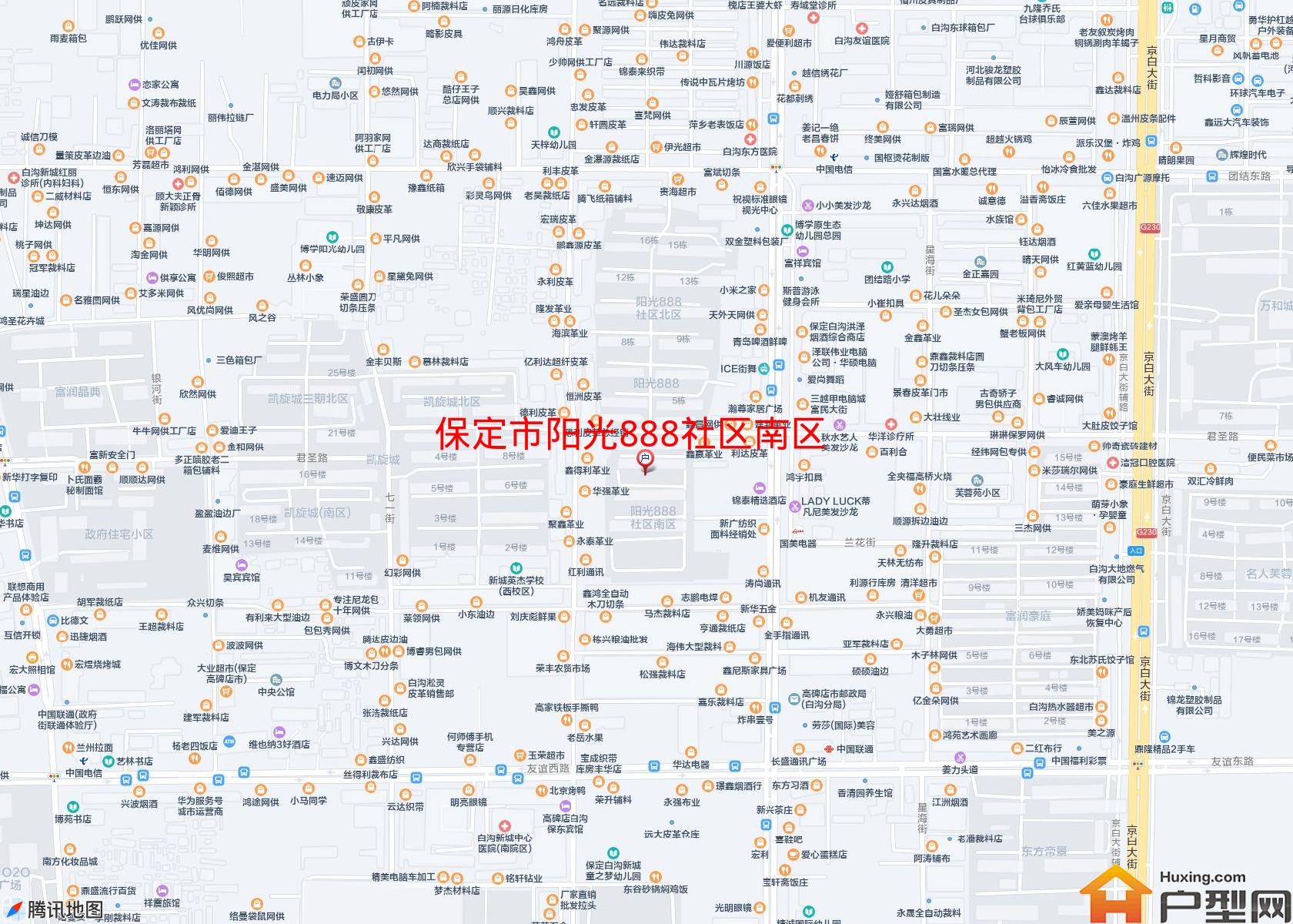 阳光888社区南区小区 - 户型网