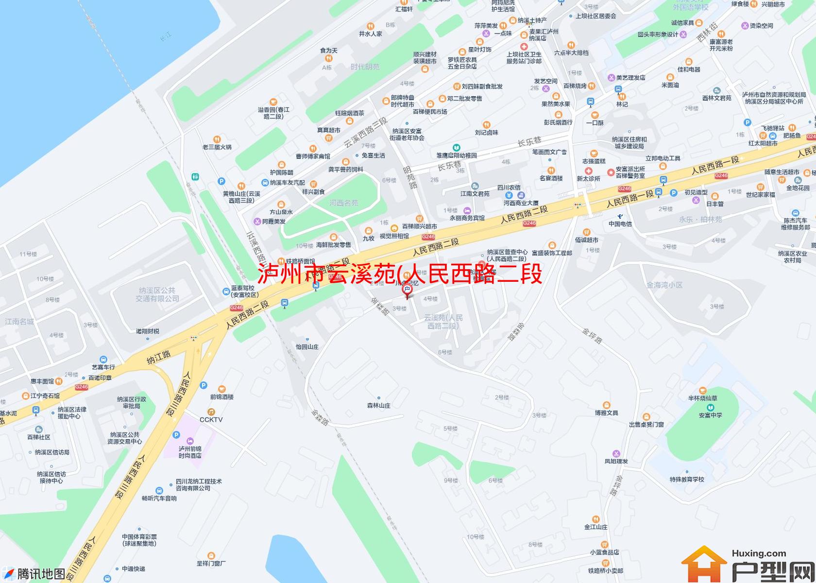 云溪苑(人民西路二段37)小区 - 户型网