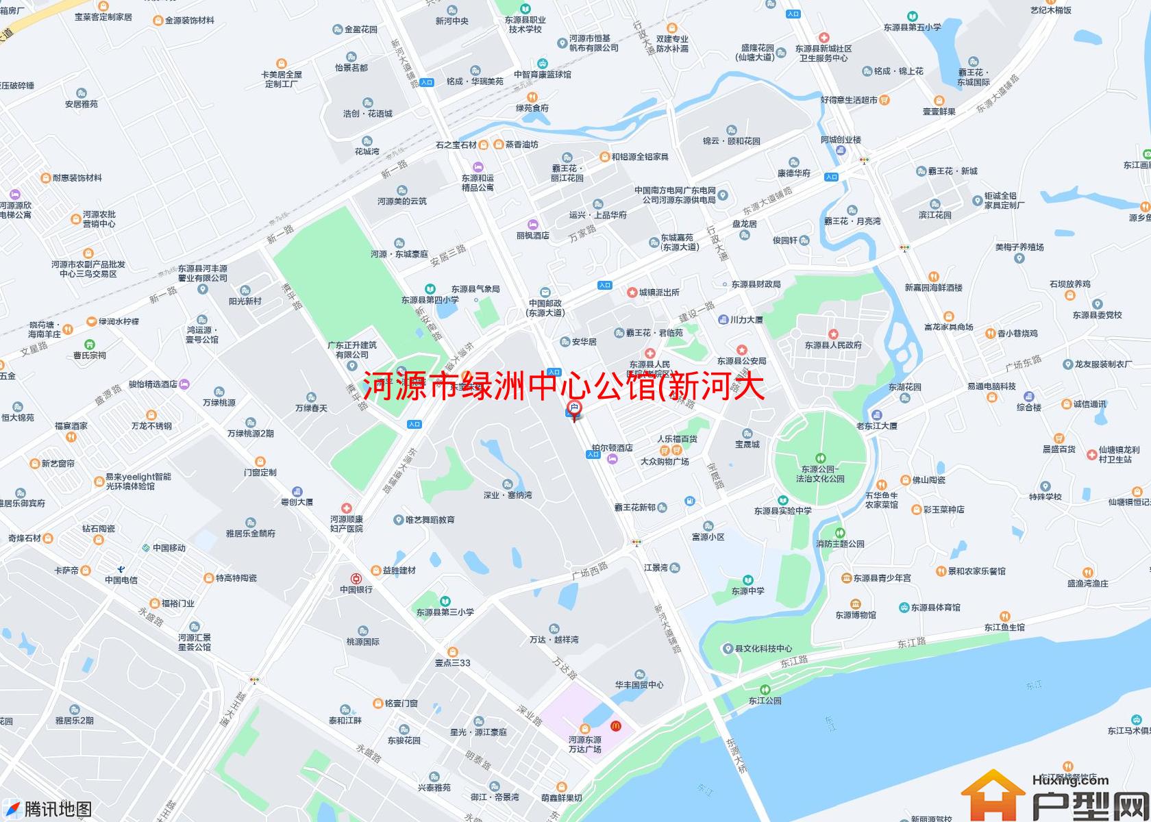 绿洲中心公馆(新河大道)小区 - 户型网