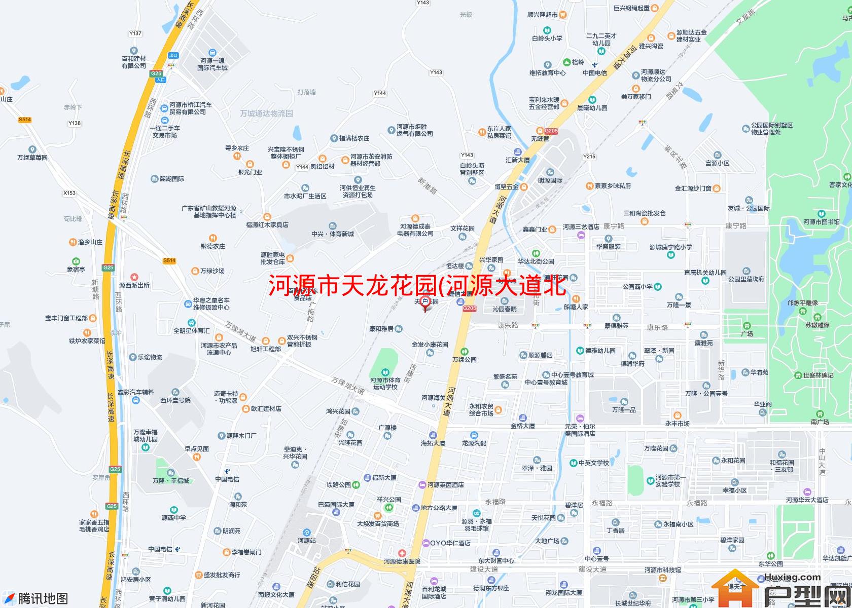 天龙花园(河源大道北460)小区 - 户型网