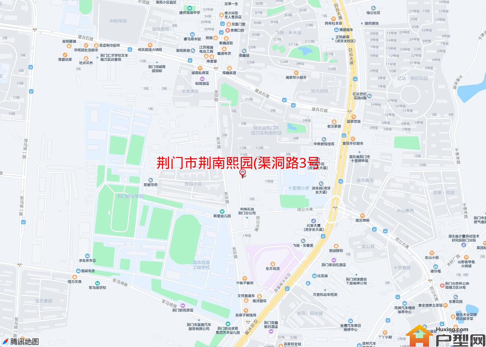 荆南熙园(渠洞路3号)小区 - 户型网