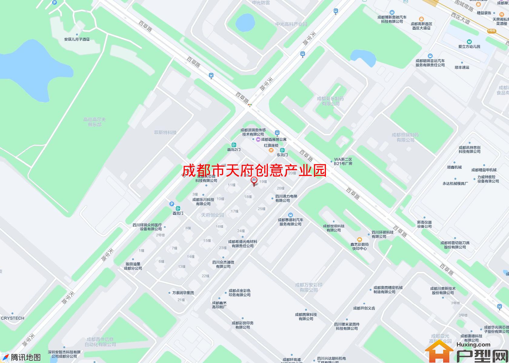 天府创意产业园小区 - 户型网
