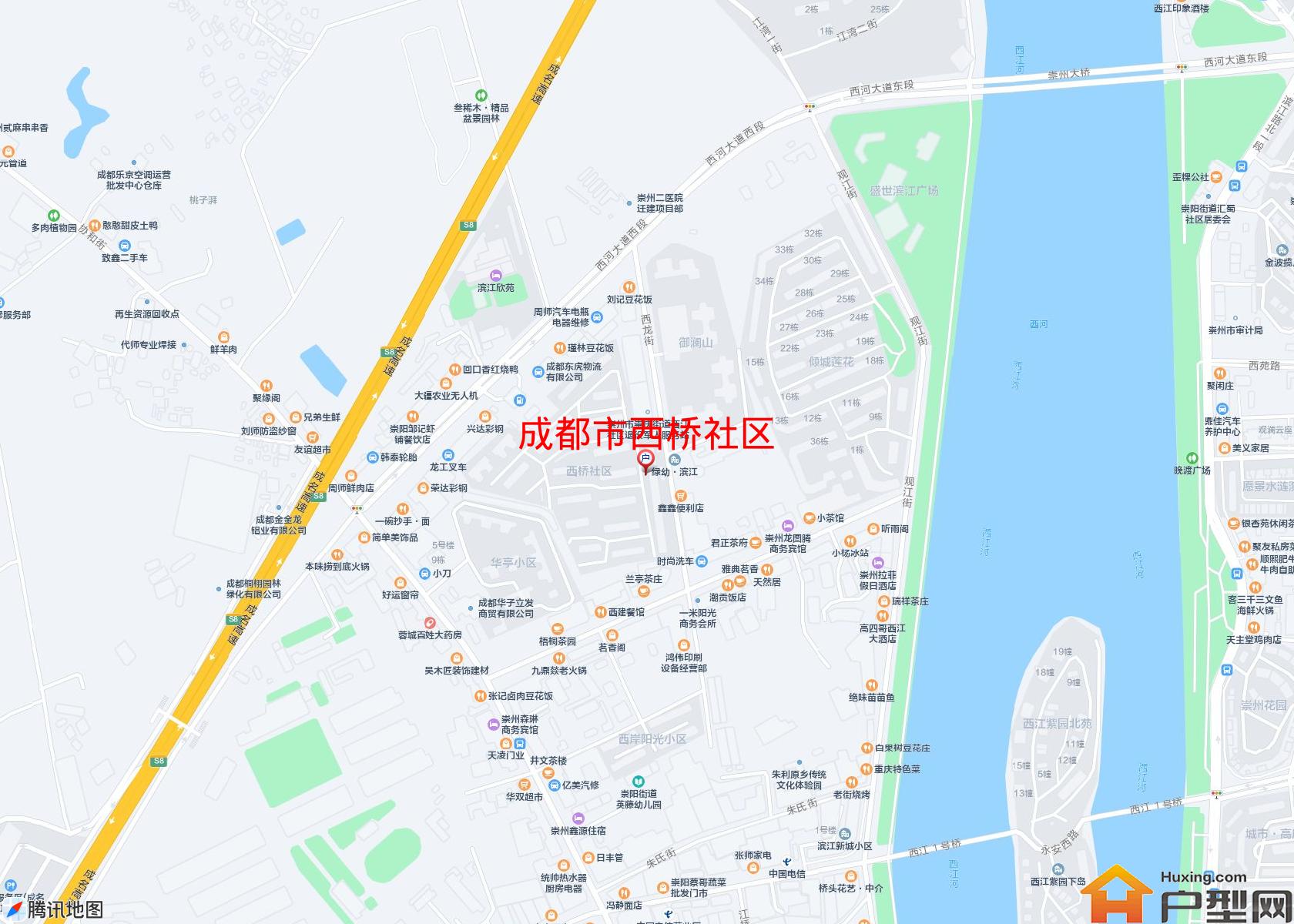 西桥社区小区 - 户型网