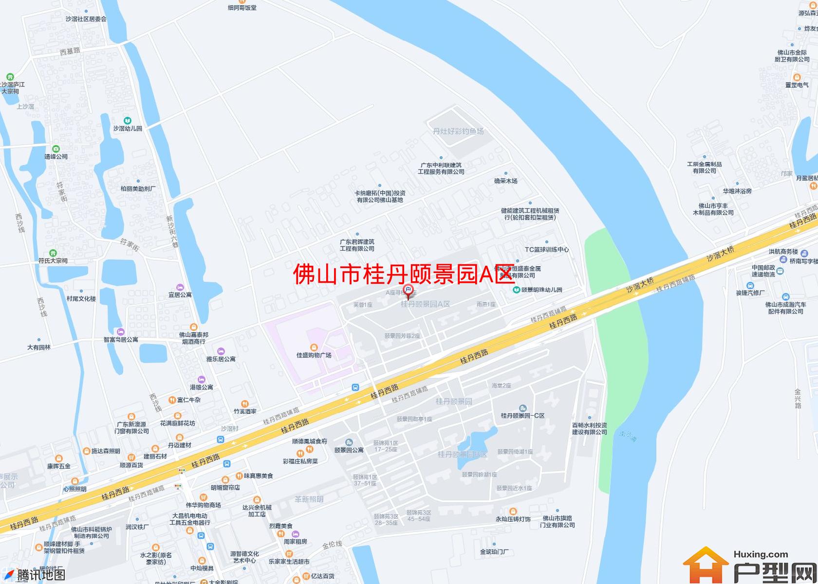桂丹颐景园A区小区 - 户型网