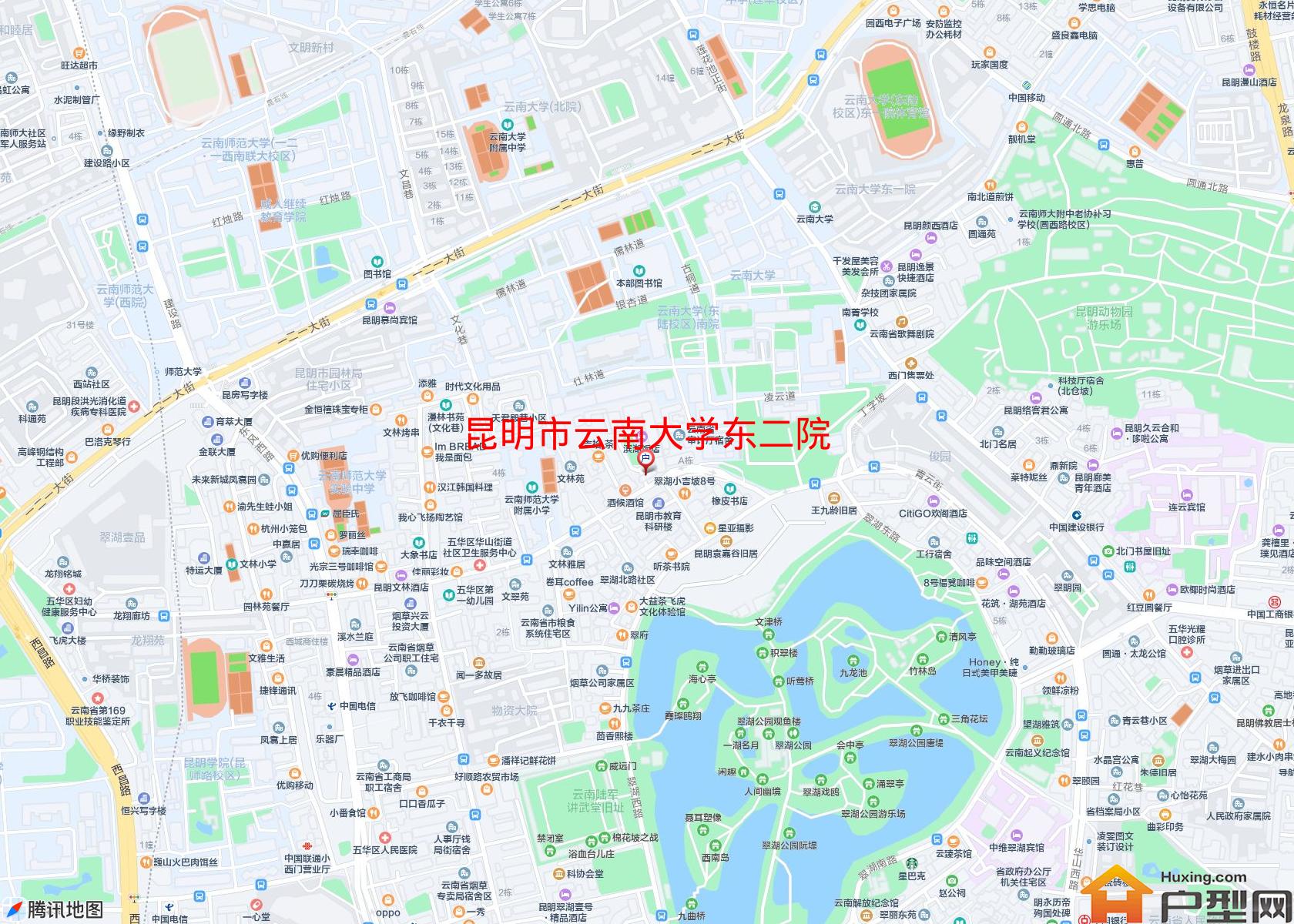 云南大学东二院小区 - 户型网