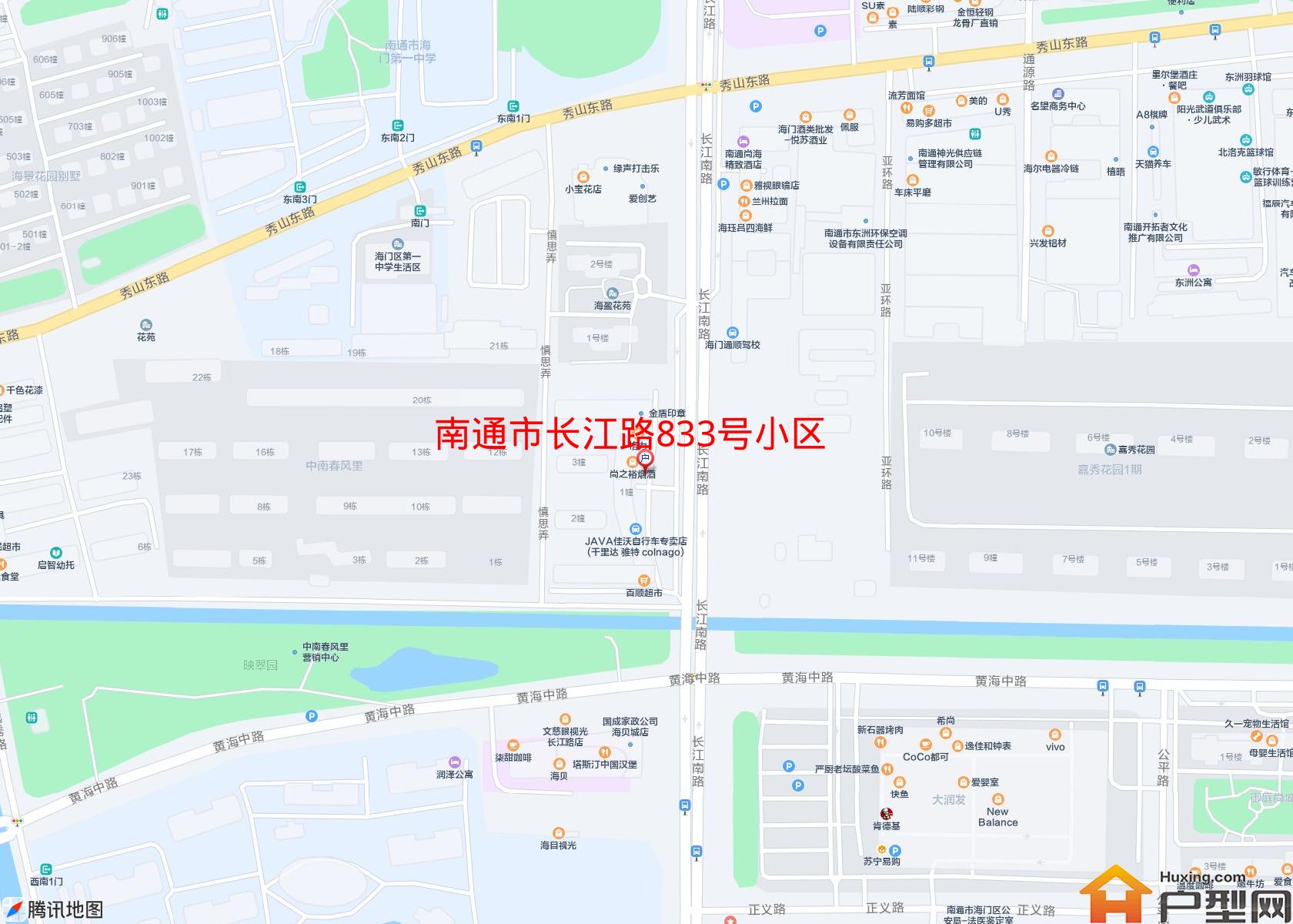 长江路833号小区小区 - 户型网