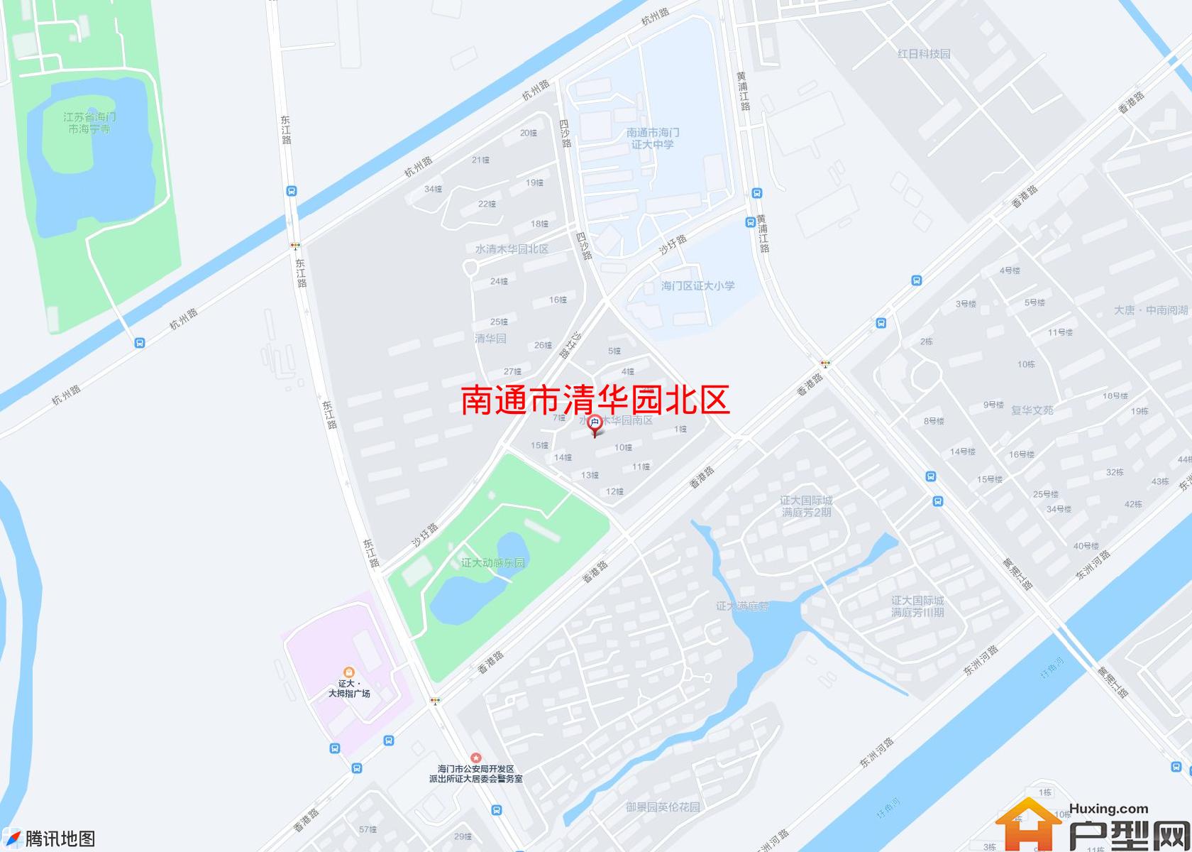 清华园北区小区 - 户型网