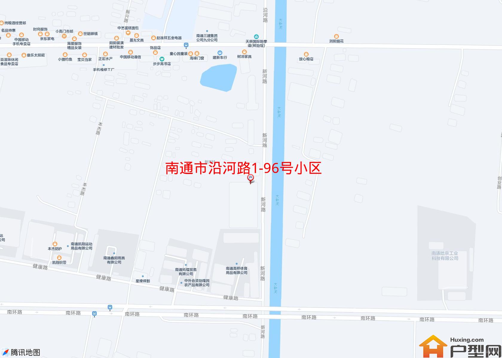 沿河路1-96号小区小区 - 户型网