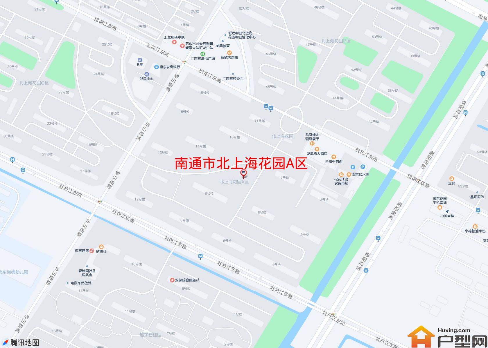 北上海花园A区小区 - 户型网