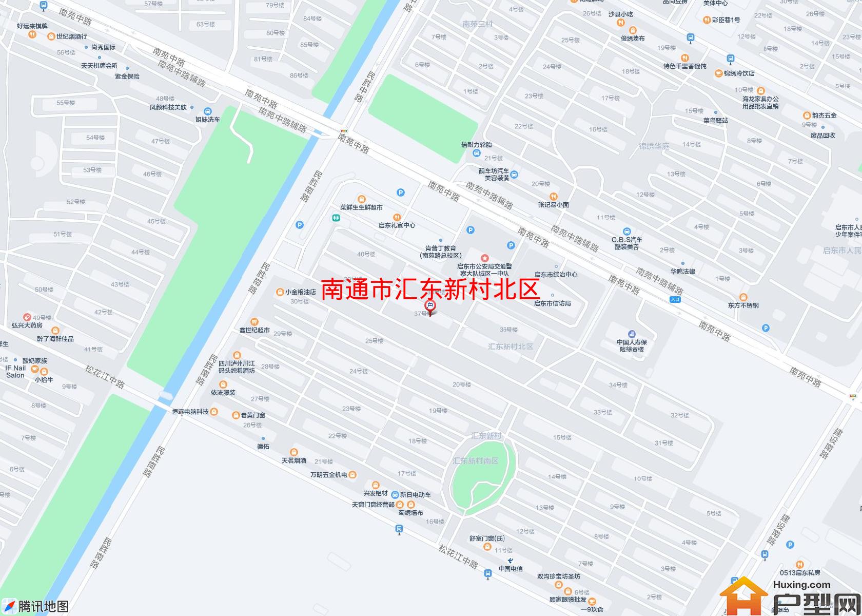 汇东新村北区小区 - 户型网