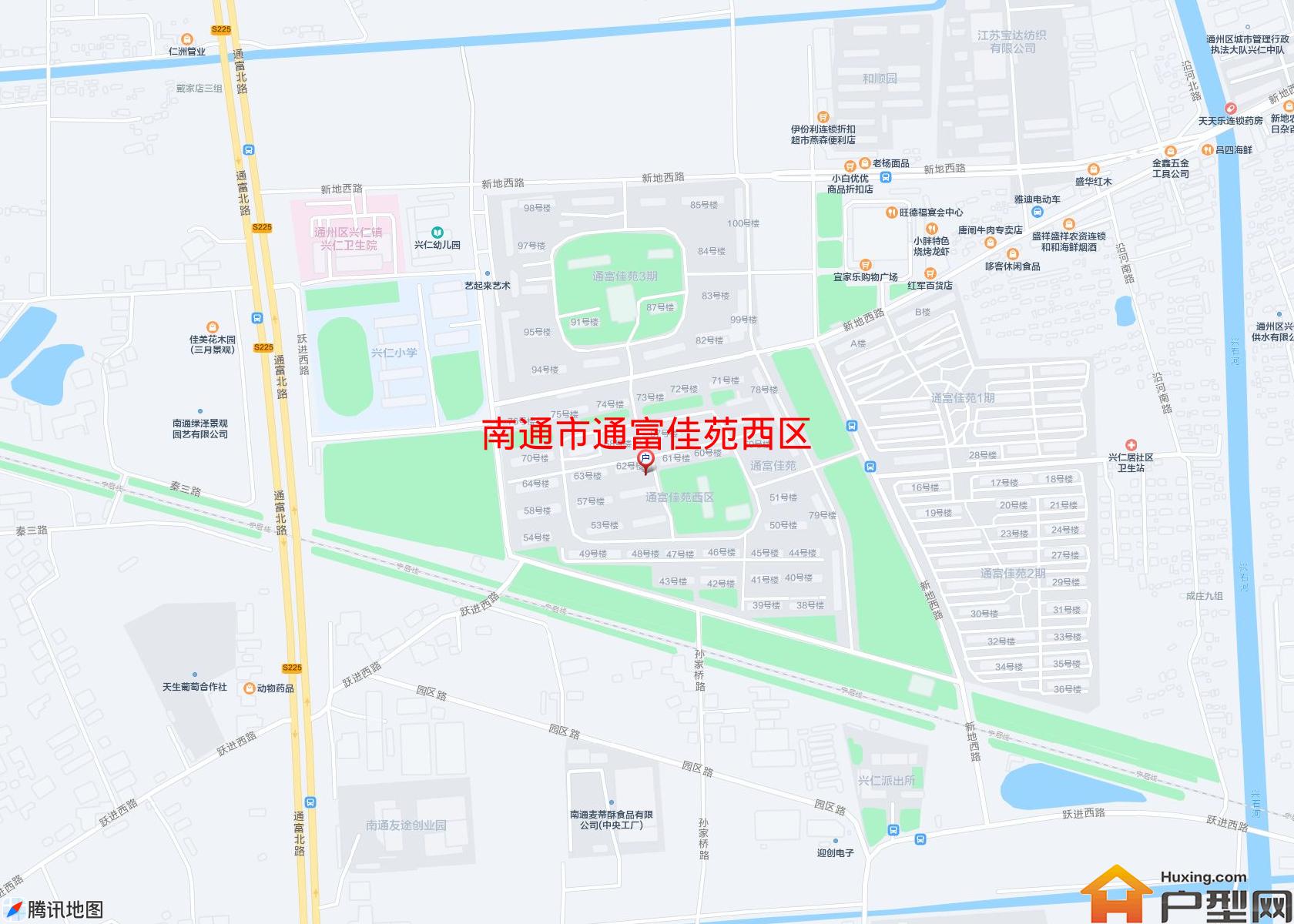 通富佳苑西区小区 - 户型网